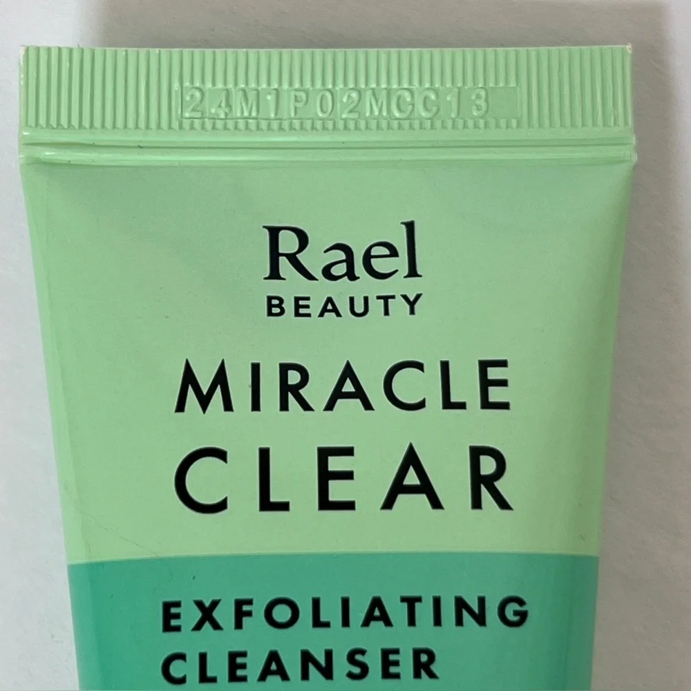 NEW Rael Beauty Miracle Clear Exfoliating Cleanser | Travel Size 30ml
